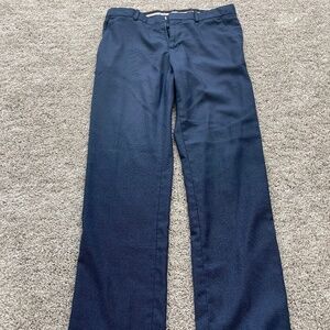 Perry Ellis Portfolio slim fit navy blue pants
